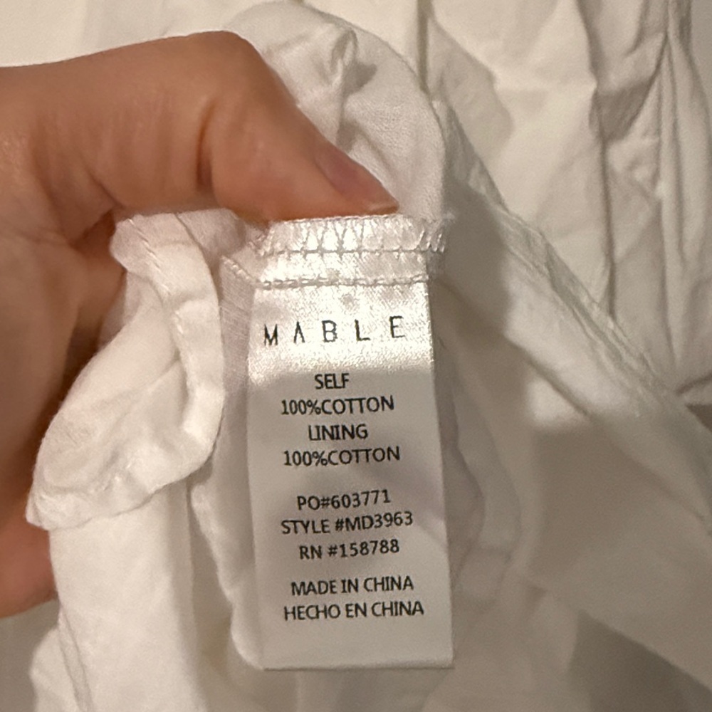 Elegant White Tiered Midi Dress - Picture 5 of 6